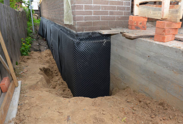 SJ Waterproofing Pros technician performing targeted Basement Waterproofing assessment in Bethlehem, PA
